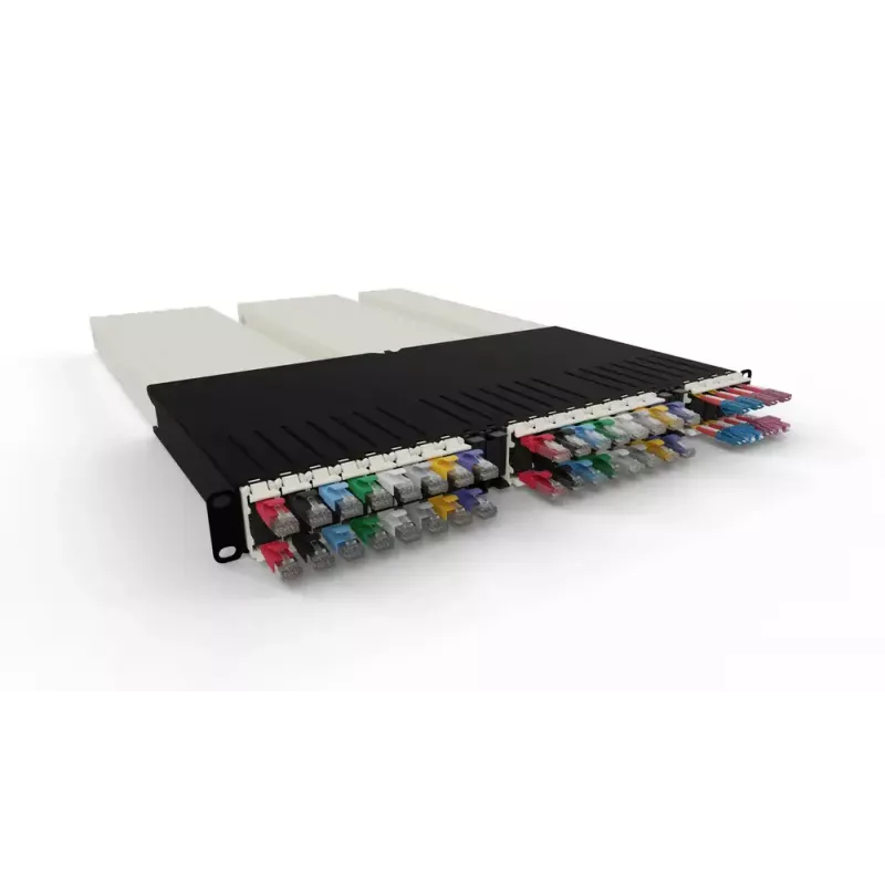 PATCHBOX .one CONEX8UTPSL 8RU Cat6a UTP ανασυρόμενη χάλκινη κασέτα
