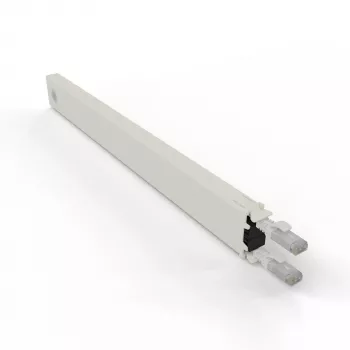 PATCHBOX .one CONEX8UTPWH 8RU Cat6a UTP ανασυρόμενη χάλκινη κασέτα, λευκή