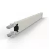 PATCHBOX .one CONEX8UTPWH 8RU Cat6a UTP ανασυρόμενη χάλκινη κασέτα, λευκή