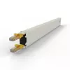PATCHBOX .one CONEX8UTPYL 8RU Cat6a UTP ανασυρόμενη χάλκινη κασέτα, κίτρινη
