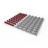 Βίδες & παξιμάδια PATCHBOX dvmnt50RD M6 αλουμίνιο χάλυβας 50 τεμ.