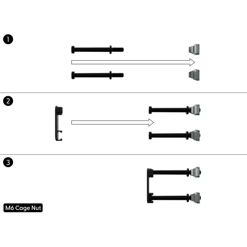 Πάνελ διαχείρισης καλωδίων PATCHBOX Patchcatch Solo συσκευασία 24 τεμ. μαύρο κόκκινο