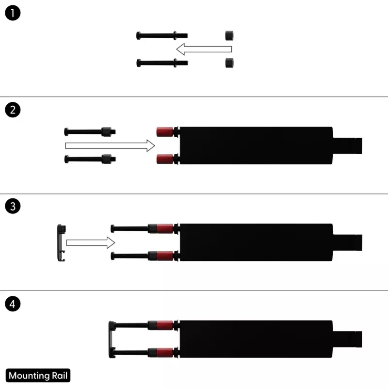 Πάνελ διαχείρισης καλωδίων PATCHBOX Patchcatch Solo συσκευασία 24 τεμ. μαύρο κόκκινο