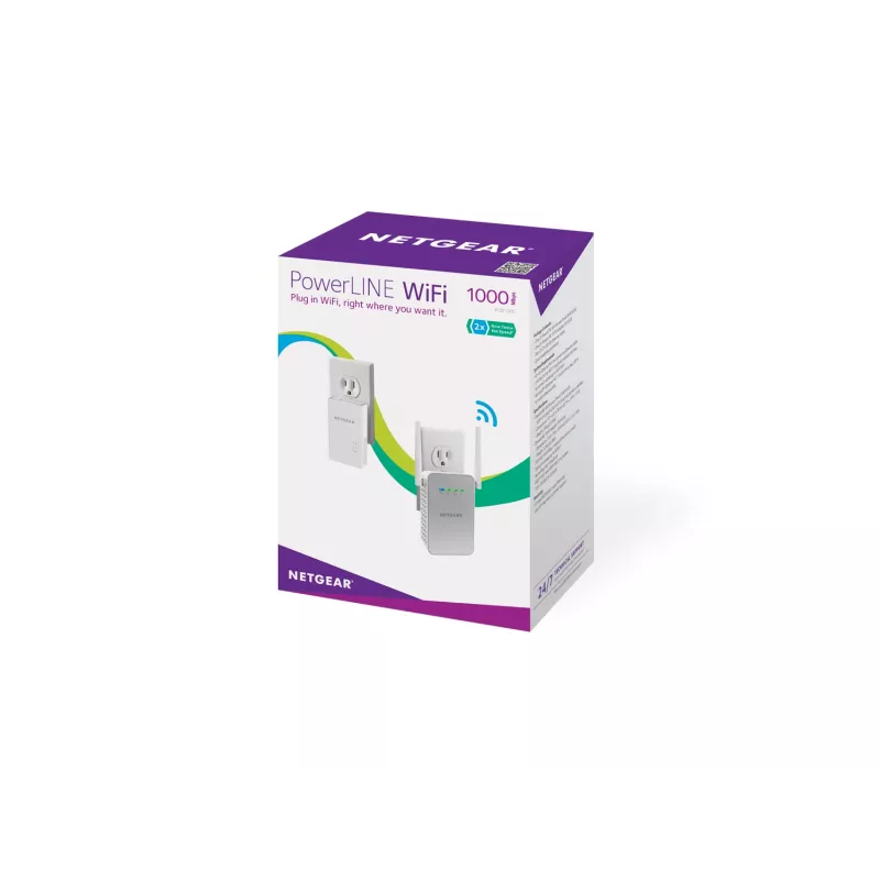 NETGEAR PLW1000 1000 Mbit/s Ethernet LAN Wi-Fi λευκό