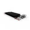 PATCHBOX .one PONEFRAME πλαίσιο patch panel για έως 24 κασέτες, με ράγες στερέωσης, ατσάλι, μαύρο RAL 9005