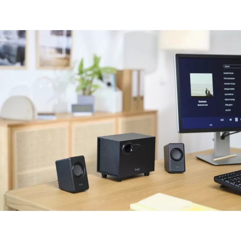 Trust Avora Σετ ηχείων 2.1 9 W PC Μαύρο 2.1 κανάλια 2 δρόμων