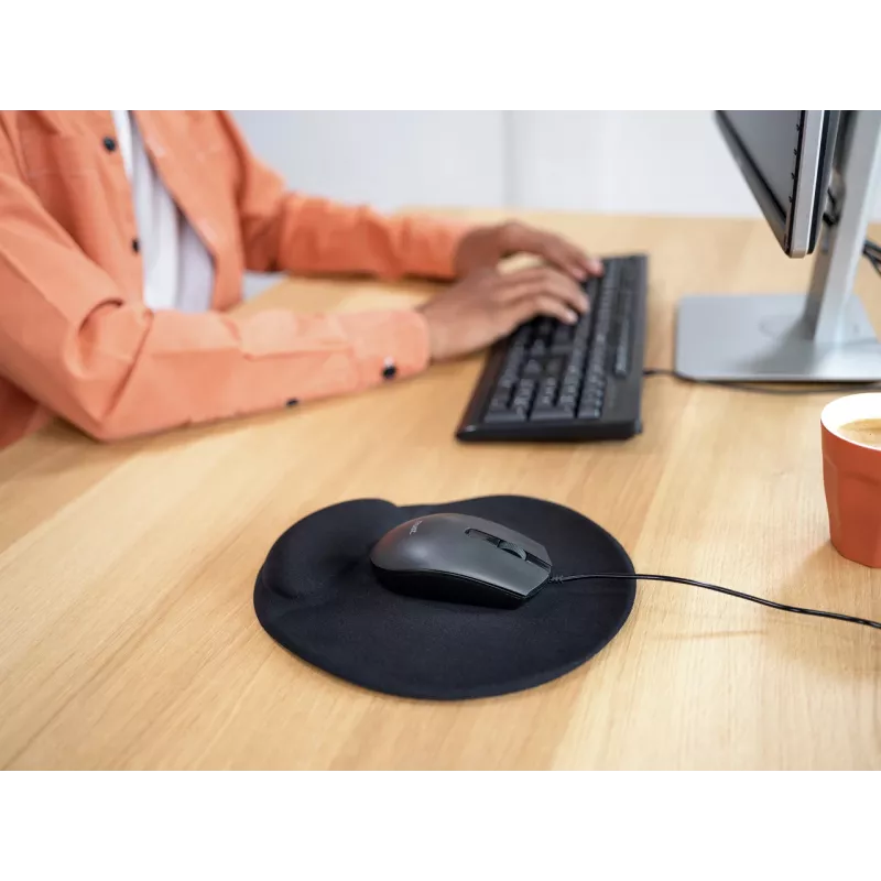 Trust Basi Ποντίκι Office Αμφίχειρο USB Type-A Οπτικό 1200 DPI