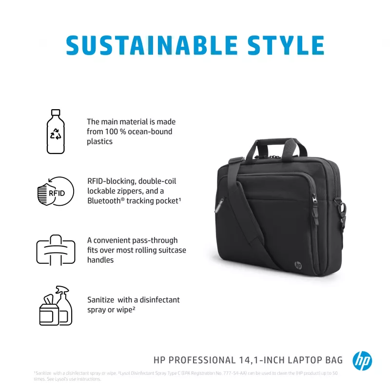 HP Professional Τσάντα laptop 14,1 ιντσών