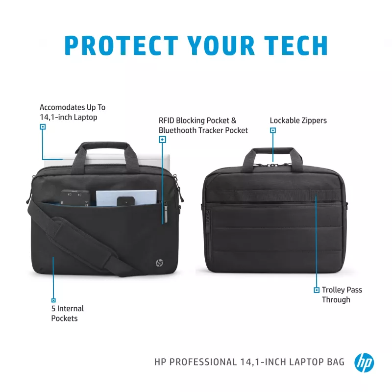 HP Professional Τσάντα laptop 14,1 ιντσών