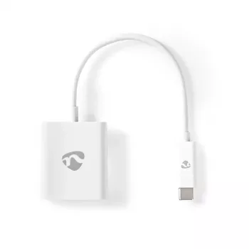 Nedis CCGB64651WT02 αντάπτορας USB-C σε HDMI USB 3.2 Gen1, 0,20 m, επινικελωμένος, PVC, λευκός