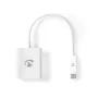 Nedis CCGB64651WT02 αντάπτορας USB-C σε HDMI USB 3.2 Gen1, 0,20 m, επινικελωμένος, PVC, λευκός