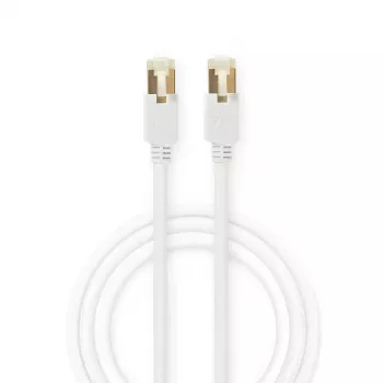 Nedis CCBW85221WT50 Καλώδιο δικτύου Λευκό 5 m Cat6 S/FTP