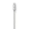 Καλώδιο Lightning Nedis CCTB39650AL10 1m Αλουμίνιο USB C