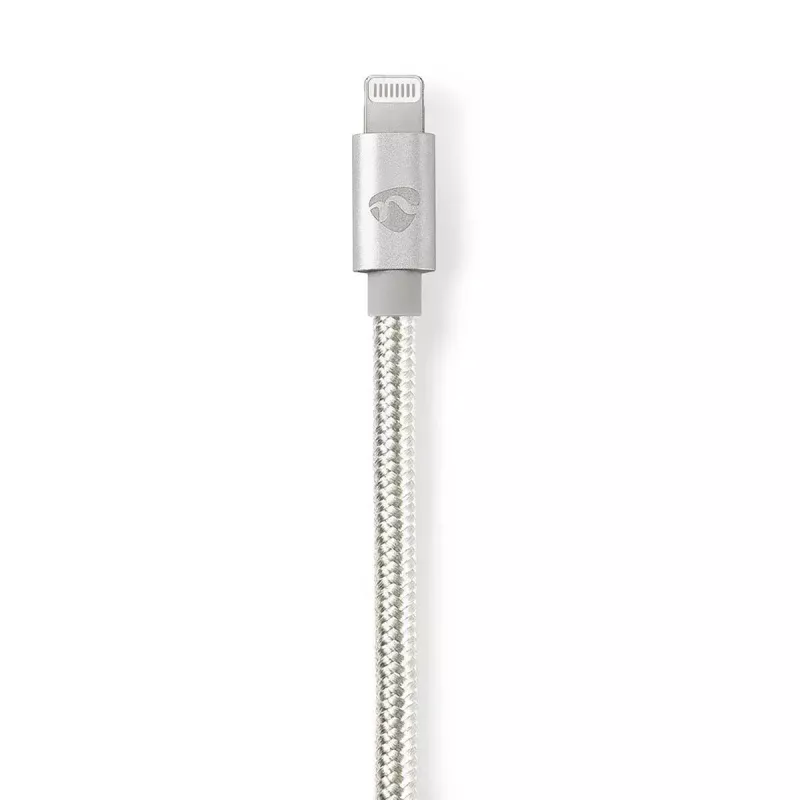 Καλώδιο Lightning Nedis CCTB39650AL10 1m Αλουμίνιο USB C