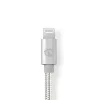 Καλώδιο Lightning Nedis CCTB39650AL10 1m Αλουμίνιο USB C