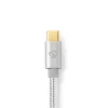 Καλώδιο Lightning Nedis CCTB39650AL20 2m USB-C Αλουμίνιο