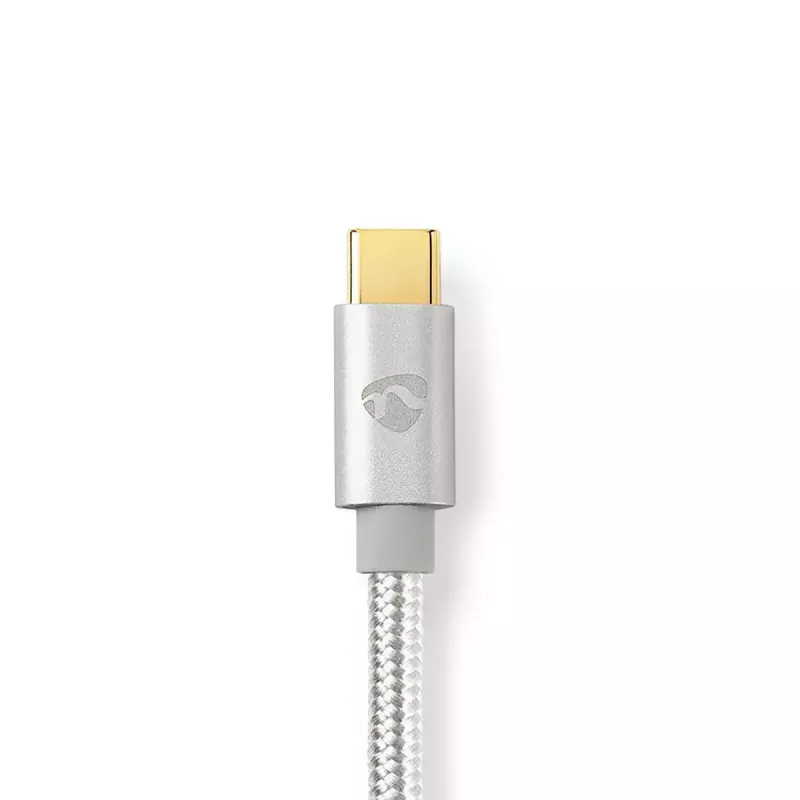 Καλώδιο Lightning Nedis CCTB39650AL20 2m USB-C Αλουμίνιο