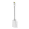 Αντάπτορας καλωδίου βίντεο Nedis CCTB64480AL02 0,2 m USB Type-C DisplayPort ασημί
