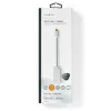 Αντάπτορας καλωδίου βίντεο Nedis CCTB64480AL02 0,2 m USB Type-C DisplayPort ασημί