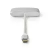 Dock laptop Nedis CCTB64765AL02 Ασημί 5 Gbit/s