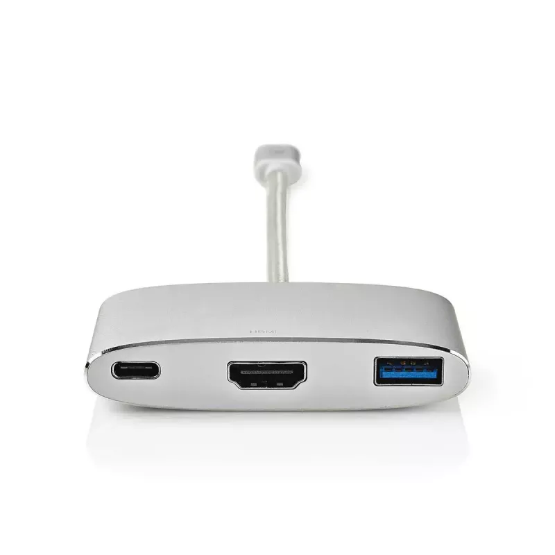 Dock laptop Nedis CCTB64765AL02 Ασημί 5 Gbit/s