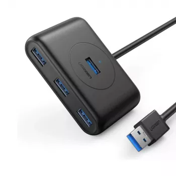 Ugreen 20290 Hub διασύνδεσης USB 3.2 Gen 1 (3.1 Gen 1) Type-A 5000 Mbit/s μαύρο