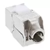 InLine RJ45 Keystone Jack Snap-In μονάδα Cat.6a, σχεδίαση slim
