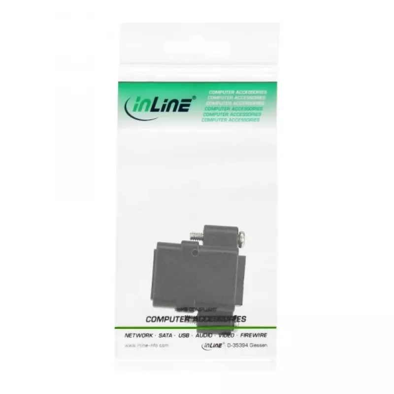 InLine Καλώδιο patch Cat.5e υποδοχή UTP 2x RJ45 θηλυκό για εγκατάσταση