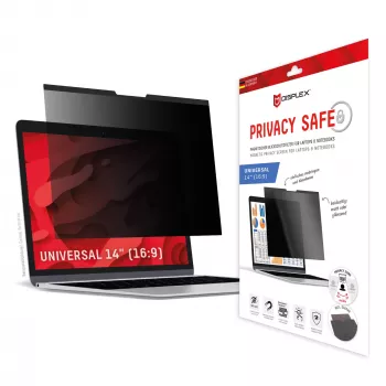 Displex PRIVACY SAFE μαγνητικό φίλτρο απορρήτου 2 όψεων για laptop/notebook 14'' (16:9)
