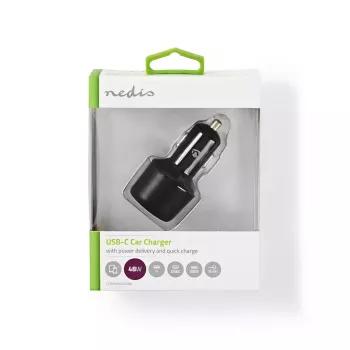 Φορτιστής κινητής συσκευής Nedis CCPD30W100BK Smartphone μαύρο γρήγορη φόρτιση