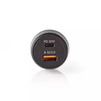 Φορτιστής κινητής συσκευής Nedis CCPD30W100BK Smartphone μαύρο γρήγορη φόρτιση