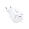 Φορτιστής εσωτερικού χώρου Ugreen 15324 Universal λευκό AC 1 θύρα USB Type-C