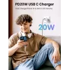 Φορτιστής εσωτερικού χώρου Ugreen 15324 Universal λευκό AC 1 θύρα USB Type-C