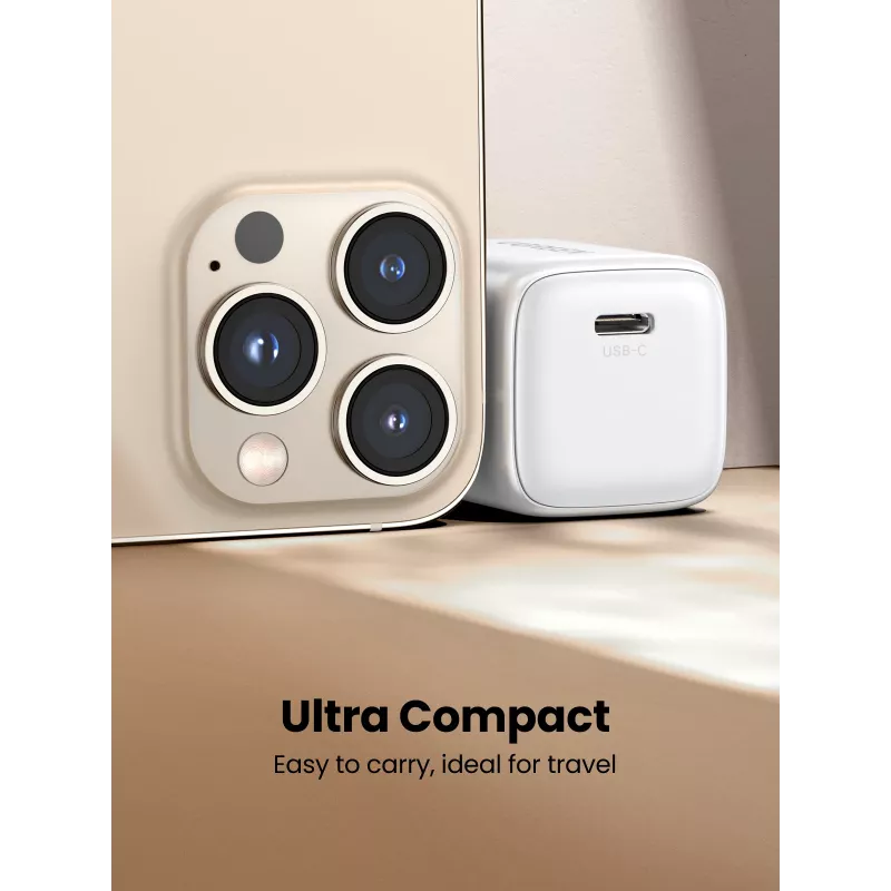 Φορτιστής εσωτερικού χώρου Ugreen 15324 Universal λευκό AC 1 θύρα USB Type-C