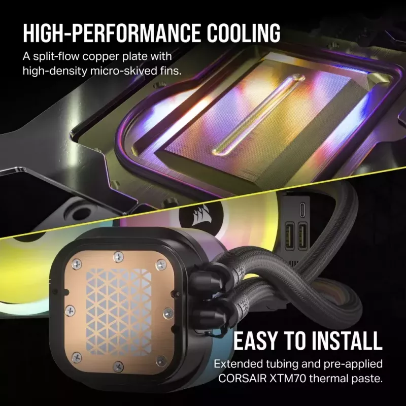 Σετ υδρόψυξης Corsair H100I