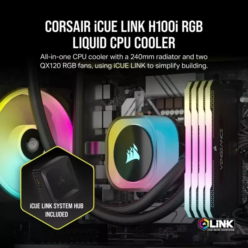 Σετ υδρόψυξης Corsair H100I