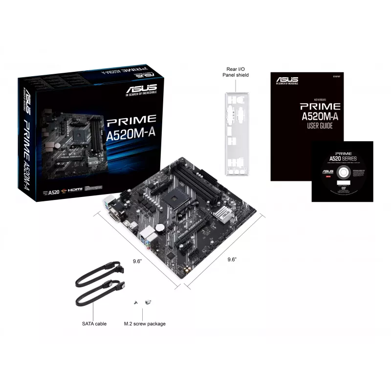 Μητρική ASUS PRIME A520M-A II/CSM AMD A520 Socket AM4 micro ATX