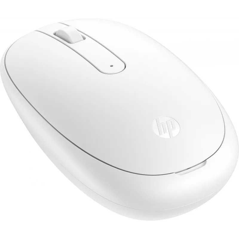 Ασύρματο ποντίκι HP 240 Lunar White, αμφίχειρο, οπτικό, Bluetooth, 1600 DPI, λευκό
