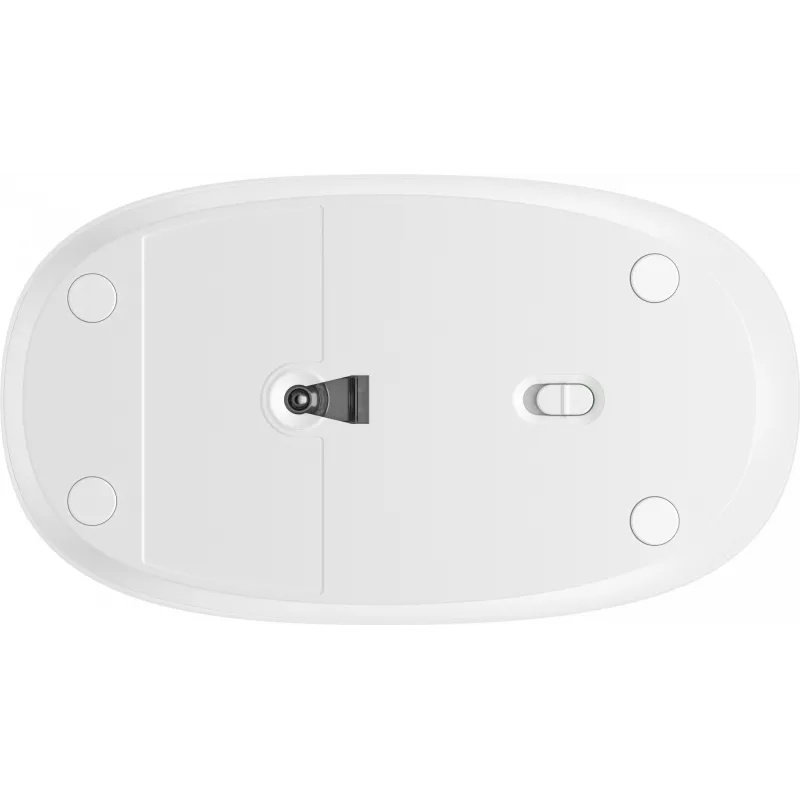 Ασύρματο ποντίκι HP 240 Lunar White, αμφίχειρο, οπτικό, Bluetooth, 1600 DPI, λευκό