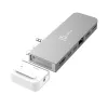 USB Hub j5create JCD395 4K60 Elite Pro ενσύρματο USB4 με κιτ MagSafe