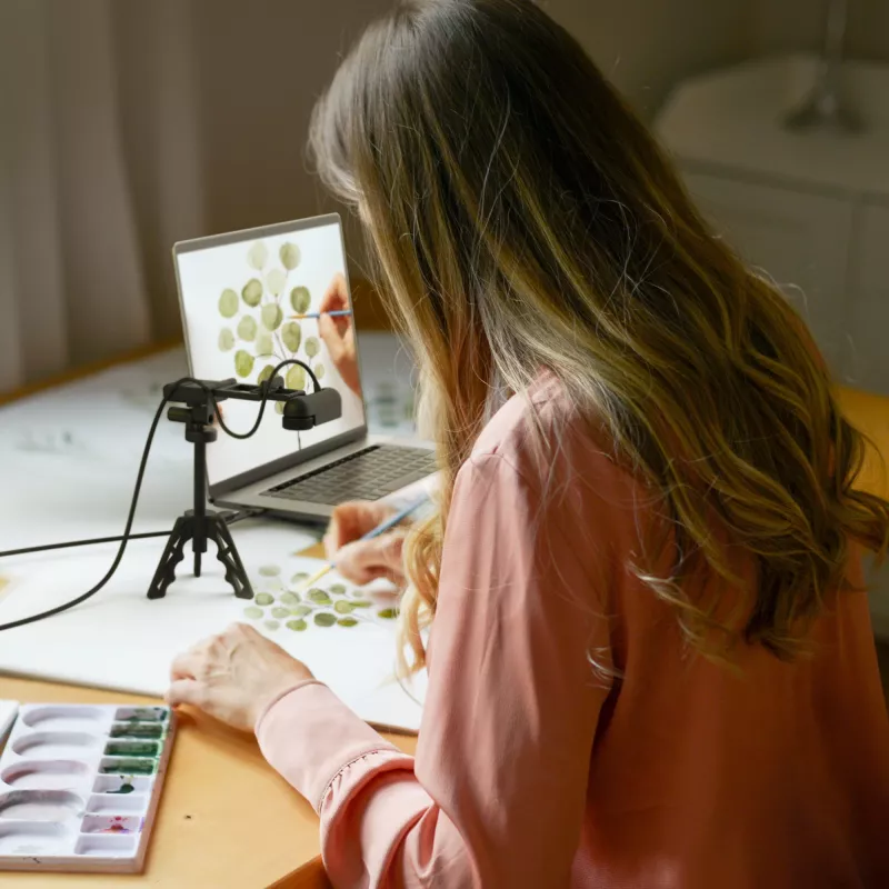 j5create JVU250 HD Webcam με διακόπτη αυτόματης και χειροκίνητης εστίασης