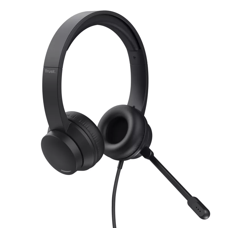 Trust Ayda headset ενσύρματο headset head-band κλήσεις/μουσική μαύρο