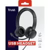 Trust Ayda headset ενσύρματο headset head-band κλήσεις/μουσική μαύρο