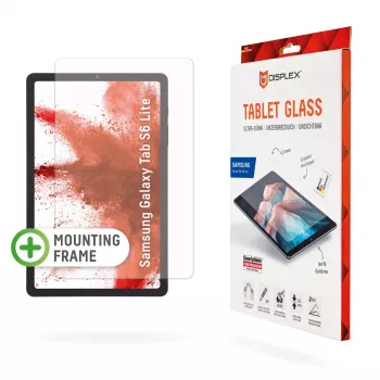 Γυαλί tablet Displex (9H) για Samsung Galaxy Tab S6 Lite, Eco πλαίσιο τοποθέτησης, άθραυστο, εξαιρετικά λεπτό, αόρατο