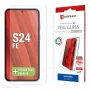 Μεμβράνη προστασίας οθόνης Displex (10H) για Samsung Galaxy S24 FE, Eco πλαίσιο τοποθέτησης, ανθεκτική στις γρατσουνιές