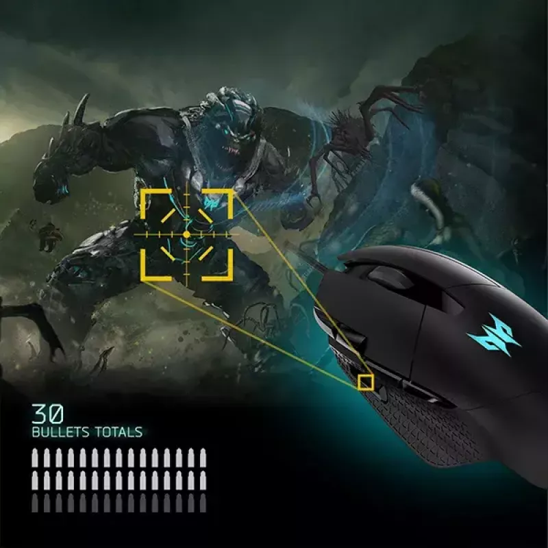 Gaming ποντίκι Acer Predator Cestus 315 USB Type-A