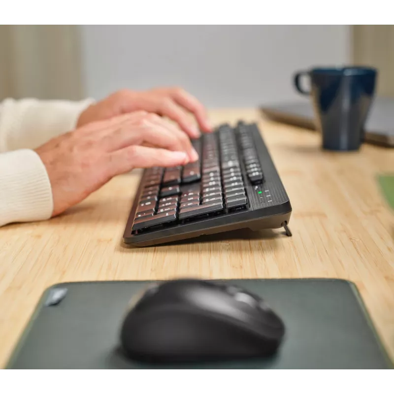 Πληκτρολόγιο Trust Ody II Γραφείου RF Ασύρματο QWERTZ Γερμανικό Μαύρο