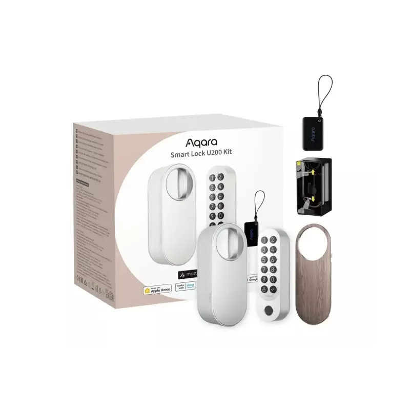 AQARA Smart Lock U200 Kit (EL-D02DW), Λευκό