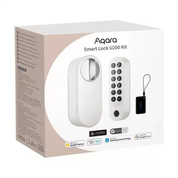AQARA Smart Lock U200 Kit (EL-D02DW), Λευκό