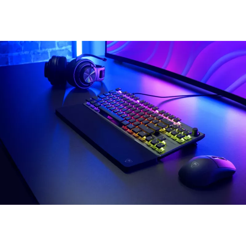 Turtle Beach Vulcan II TKL Pro Πληκτρολόγιο Gaming USB AZERTY Γερμανικό Μαύρο